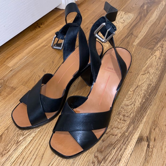 Dolce Vita Black Sandal Heel - Picture 5 of 5